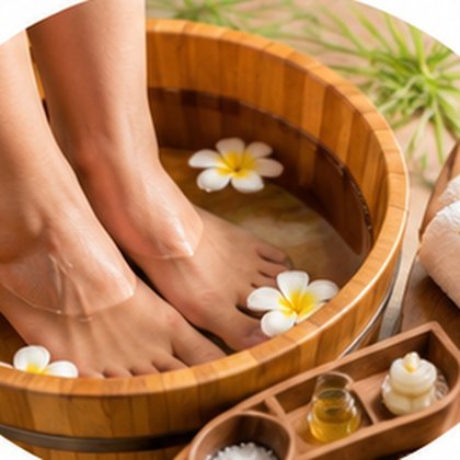 Foot spa treatment